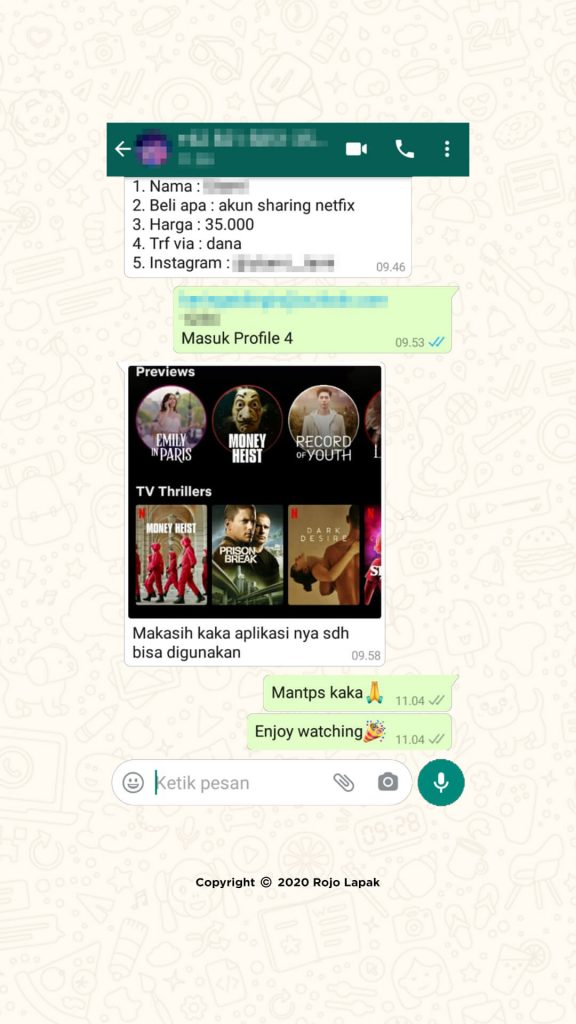 Testimoni 105