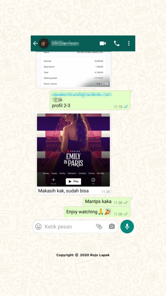 Testimoni 108